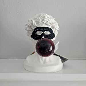 NWT Ashland Gothic Bordeaux Tabletop Greek Statue W/Light Up Bubble Gum